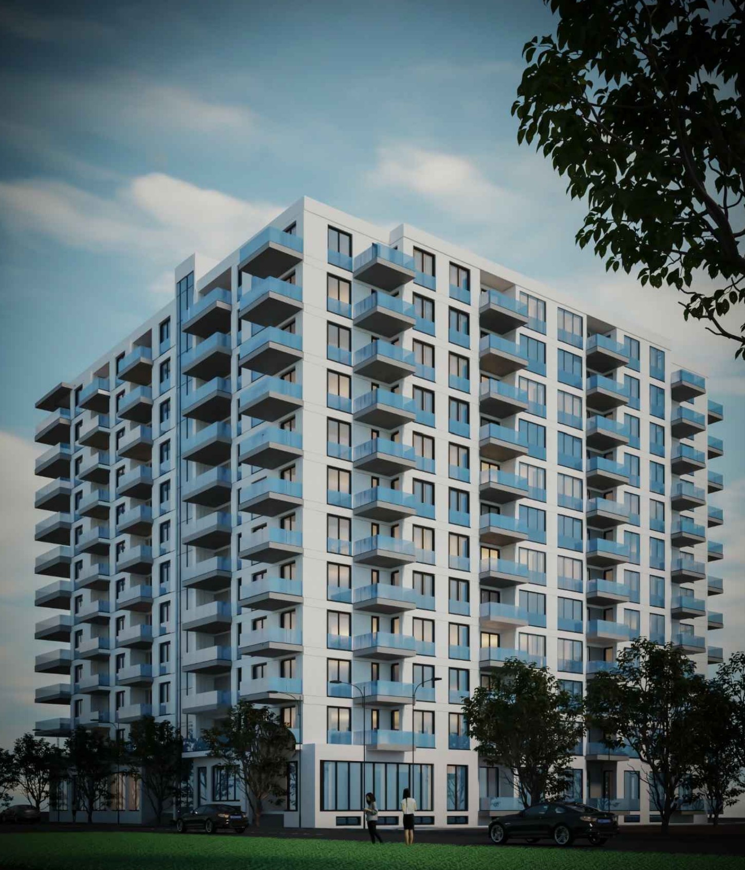 Godinë banimi 12-katëshe “GoldenHouse”, Shëngjin